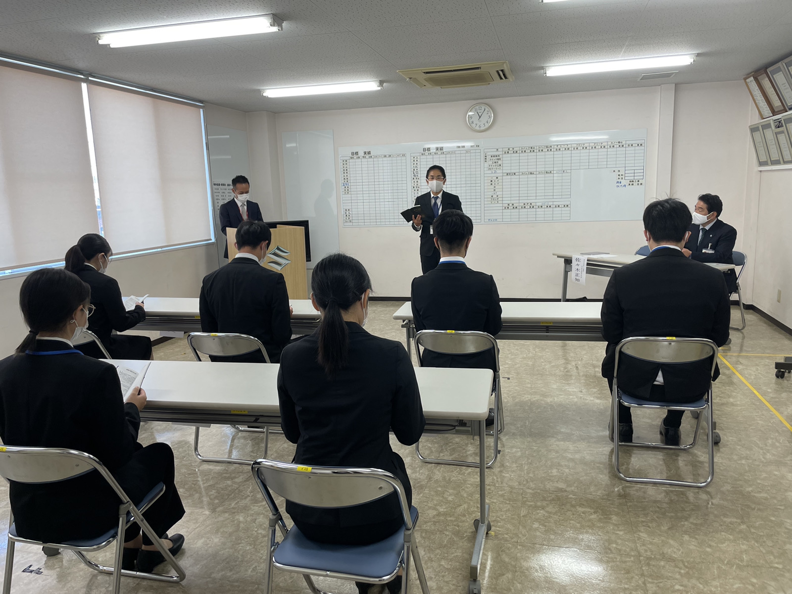 カーポート佐々木グループ内定式①