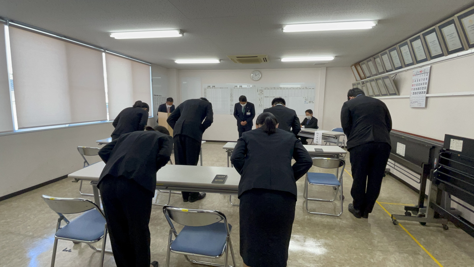 カーポート佐々木グループ内定式①