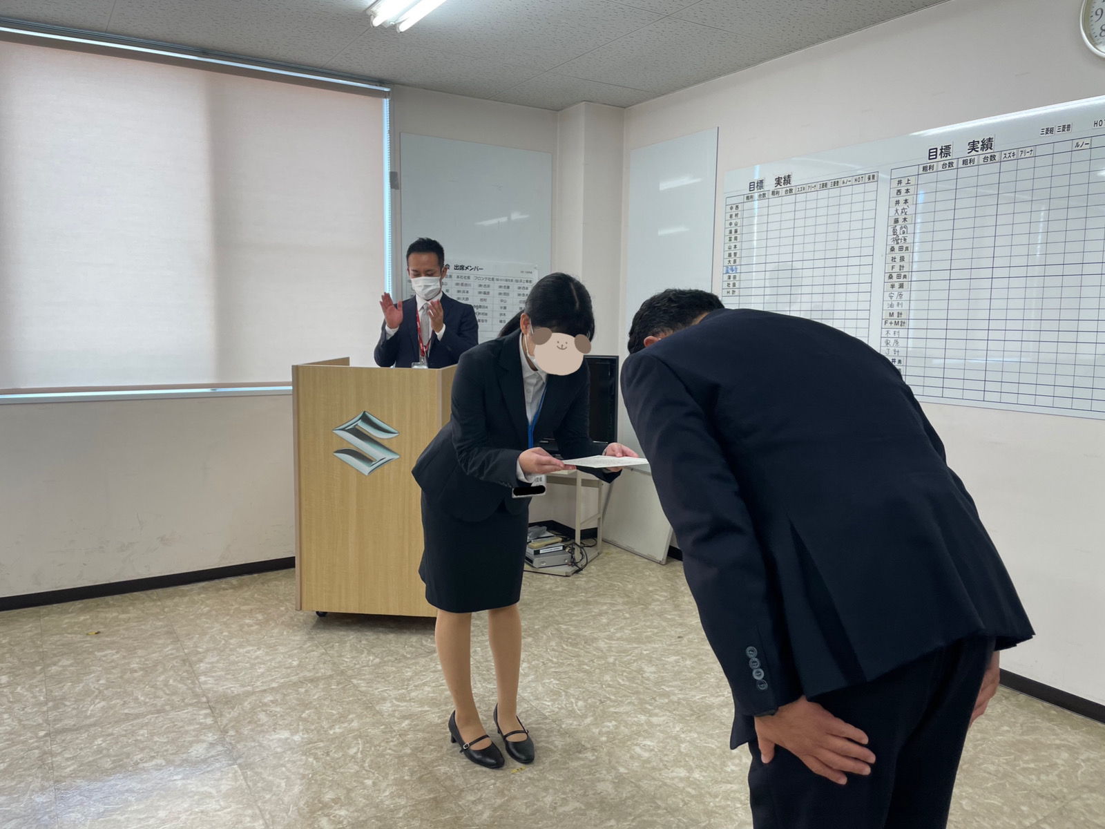 カーポート佐々木グループ内定式①