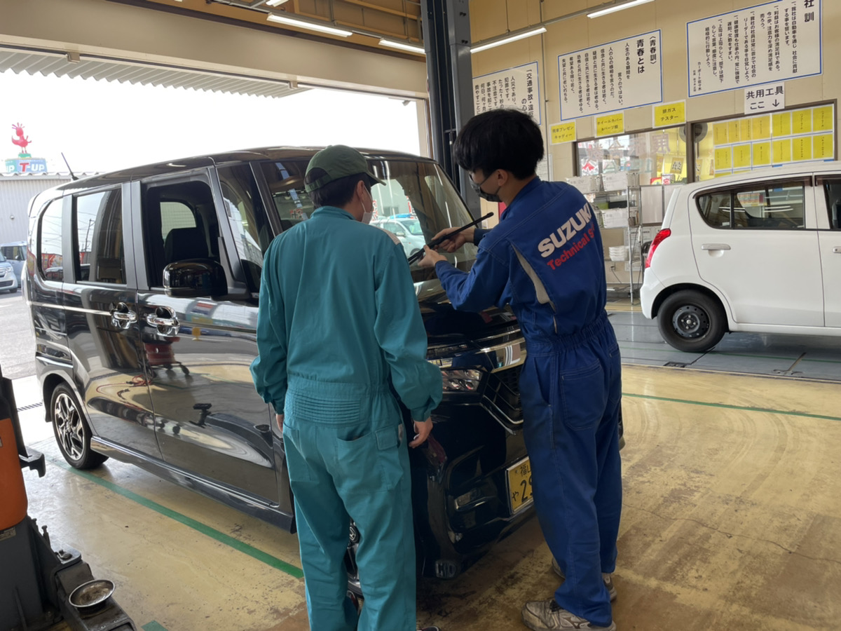 整備工場見学会
